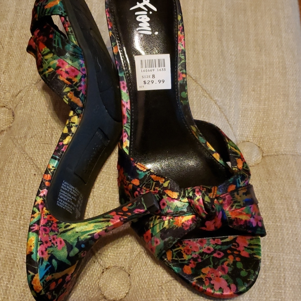 NEW Sexy Fabric Print Sandals/open toe
